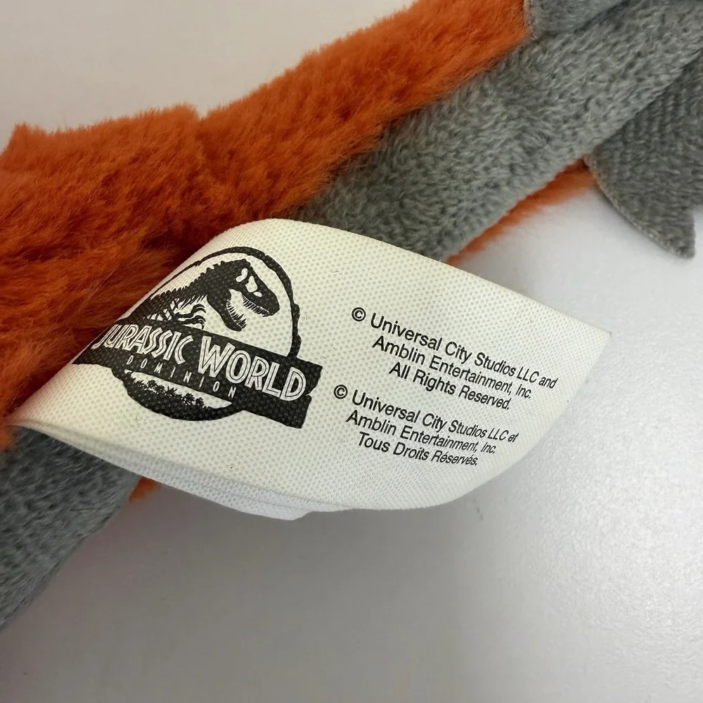 Universal Studios Jurassic World Dominion Pyroraptor Dinosaur‎ Plush Toy 9